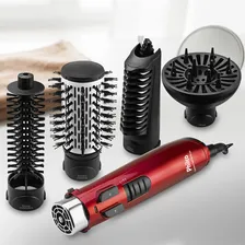 Escova Rotativa Philco Ceramic Spin Ion Brush Pec05v 1100w Cor Vermelho 220V Foto mini 4