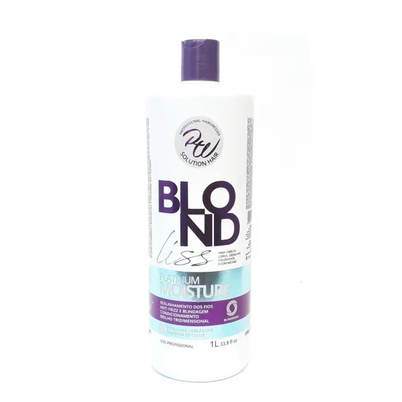 Escova Rw Blond Liss Raphael Werneck 1000ml + Foto 1