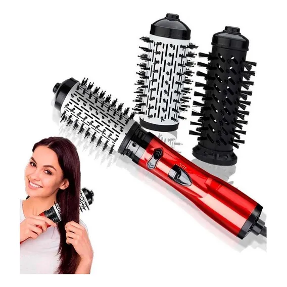 Escova Secadora E Modeladora Tecnologia Avançada Íons Foto 1