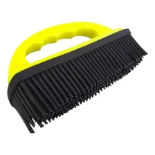 Escova Tira Pelos Com Cerda De Silicone Mandala Cor Amarelo Foto  mini 1