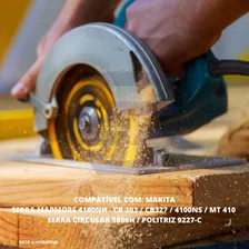 Escovas De Carvão Serra Mármore Makita 4100nh Cb303 2 Peças Foto mini 4