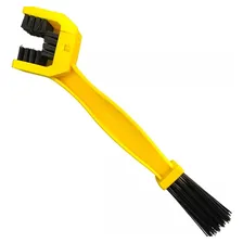 Escovinha Escova Para Limpar Corrente Transmissão Moto Cor Amarelo Foto mini 1