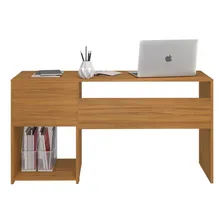 Escritório Compacto 2 Peças Office Freijó Notável Móveis Escritório Completo Foto mini  3