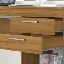 Escritório Compacto 2 Peças Office Freijó Notável Móveis Escritório Completo Foto mini 4