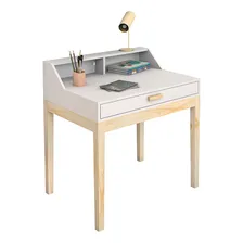 Escrivaninha Infantil Para Quarto Com Cadeira Infantil Branca Foto mini 2