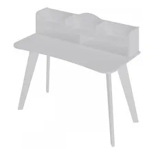 Escrivaninha para Home Office Moderna com 5 Nichos Sofia - Artely Foto mini  2