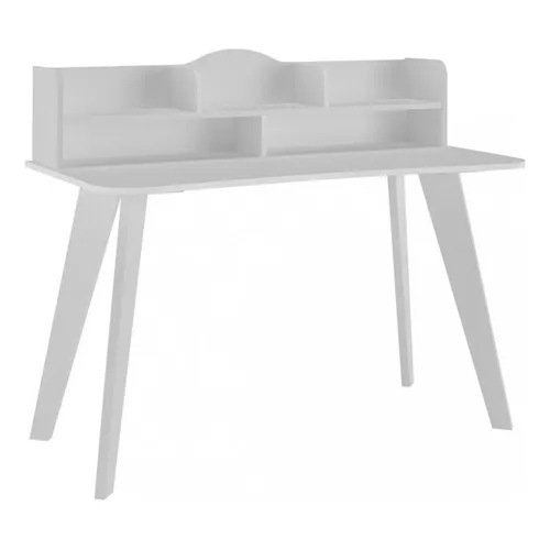 Escrivaninha para Home Office Moderna com 5 Nichos Sofia - Artely Foto 1