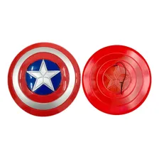 Escudo Capitão América Vingadores Marvel Acessório Fantasia Cor Vermelho E Azul Foto mini 2