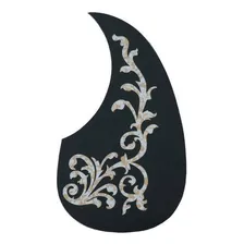 Escudo Gota Flor Violão Folk Jumbo Adesivo Acp A38 Andaluz Foto mini 2