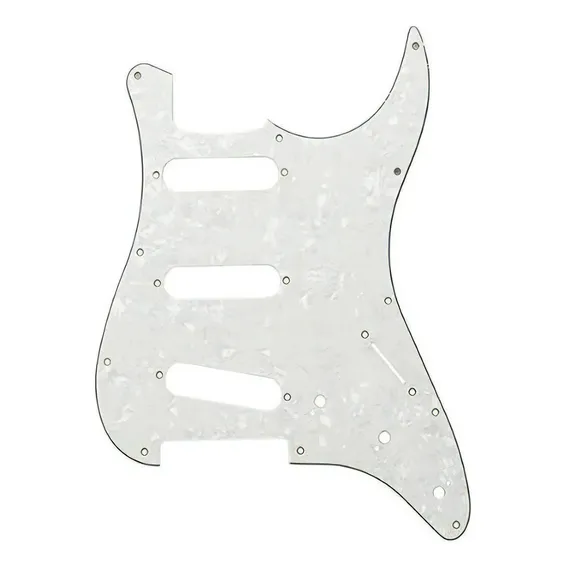 Escudo Guitarra Stratocaster Hss 1 Camada Dolphin Espelhado Foto 1