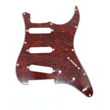 Escudo Guitarra Tortoise Stratocaster Cor Tortoise vinho Foto  mini 1