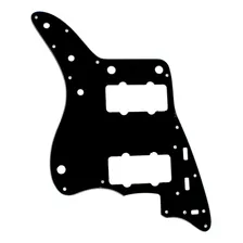 Escudo Jazz Master Preto 3 Camadas Bwb Guitarra Foto  mini 1