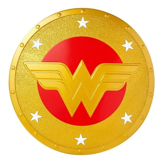 Escudo Mulher Maravilha Dc Super Hero Girl Foto 1