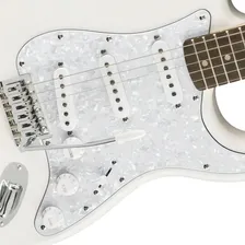 Escudo Para Guitarra Stratocaster Branco Perolado 3 Singles Foto mini 2