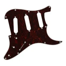 Escudo Tortoise Para Guitarra Stratocaster Sss Com 3 Camadas Foto  mini 1