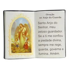 Escultura Anjo Da Guarda Livro Porta Caneta Foto  mini 1