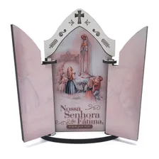 Escultura Armazém Católico Nossa Senhora De Fátimaoriginal Capela De Nossa Senhora De Fátima Foto mini 1
