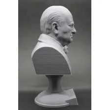 Escultura Busto Winston Churchill Estadista Britânico Foto mini 2