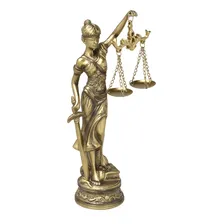 Escultura Dama Da Justica Decorativa Foto  mini 1