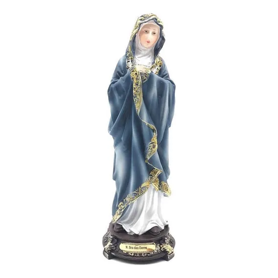 Escultura Fornecedor09 Nossa Senhora 32 CMoriginal imagem cat贸lica de Nossa Senhora das Dores Foto 1