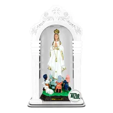 Escultura Nizio Imagens Sacras Capelãooriginal De Nossa Senhora De Fátima Pastorinhos - Colorido Foto  mini 1