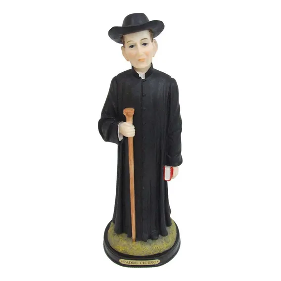 Escultura Padre Cicero 14cm Foto 1