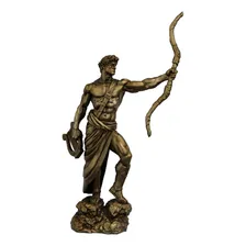 Escultura Renascença Estátua Apolo-V6original de Estátua Apolo-V6 - cor ouro velho Foto mini 1