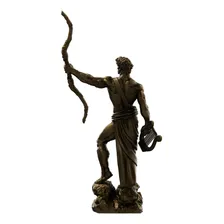 Escultura Renascença Estátua Apolo-V6original de Estátua Apolo-V6 - cor ouro velho Foto mini 3