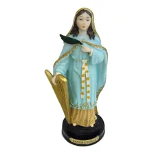 Escultura Santa Cecilia 28cm Foto  mini 1
