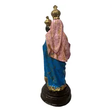 Escultura Santa Nossa Senhora Da Luz 13,50 Cm Em Resina Foto mini  3