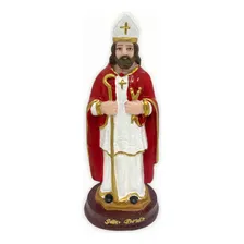 Escultura São Brás 15 Cm Em Resina Foto mini 1