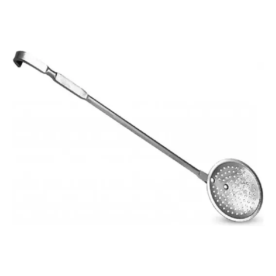 Escumadeira Para Fritura Colher De Arroz Espumadeira 9cm Foto 1