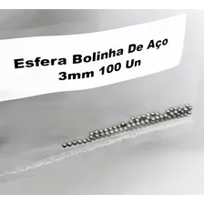 Esfera Bolinha De Aço 3mm 100 Un Foto mini 4