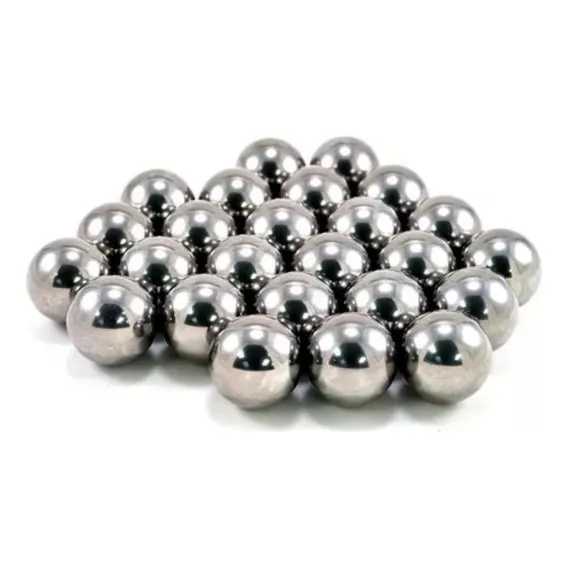 Esfera De Aço Inox 10mm Alta Qualidade - 50 Unidades Foto 1