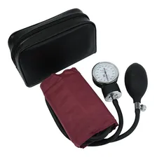 Esfigmoman么metro aner贸ide Premium Esfigmoman么metro Adulto cor vinho e design liso Foto mini 1