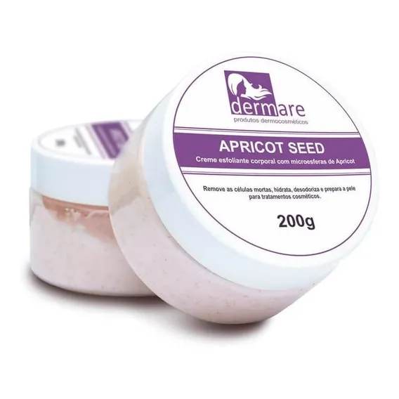 Esfoliante Apricot Seed Facial E Corporal Dermare - 200g Foto 1