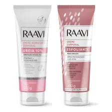 Esfoliante Arroz + Hidratante Corporal Ureia 10% 200g Raavi Foto mini 1