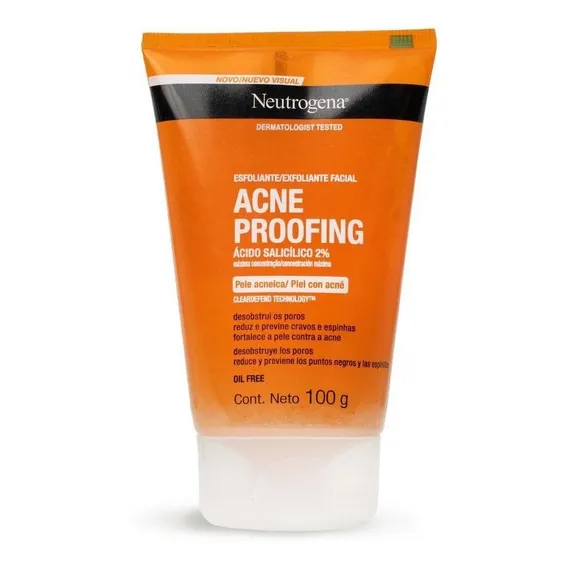 Esfoliante Facial Acne Proofing 100g Neutrogena Tipo de pele NA Foto 1