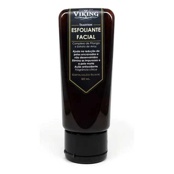 Esfoliante Facial Que Elimina As Impurezas Como A Oleosidade E A Pele Morta - Barber Shop Tradition 60ml - Viking Tipo de pele Mista Foto 1