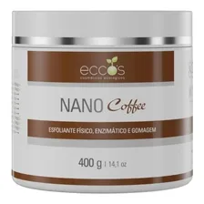 Esfoliante Físico Enzimático Gomagem Eccos Nano Coffee 400g Foto mini  2