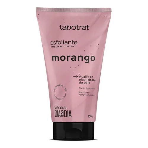 Esfoliante Morango Dia A Dia Corpo E Rosto 150g Labotrat Foto 1