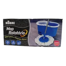 Esfregona Nobre mop rotatório azul com balde de 13L Foto  mini 1