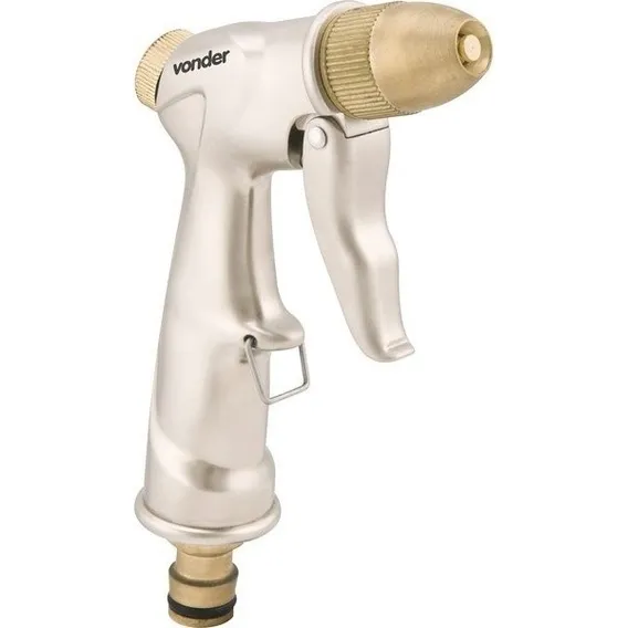 Esguicho Metálico Para Jardim Tipo Pistola Ep500 Vonder Foto 1
