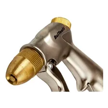 Esguicho Pistola Metálico Jato Regulável C/ Trava Beltools Foto mini  3