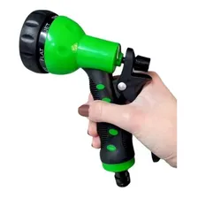 Esguicho Pistola Revolver Mangueira 7 Jatos Ducha Reforçado Foto mini 3