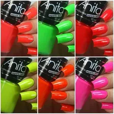 Esmalte Anita Coleção Neon Espanta Tédio 06 Cores Foto mini 2