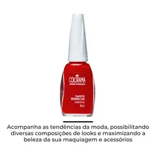 Esmalte Colorama Tapete Vermelho Cremoso Longa Duração 8ml Foto mini  3