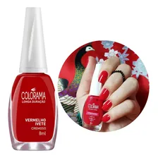 Esmalte Colorama Vermelho Ivete Cremoso Longa Duração Foto mini 1