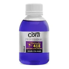 Esmalte Cora - Top Coat Ultra Brilho Fórmula 418 100ml Foto  mini 1