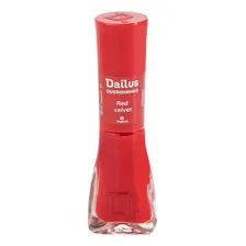 Esmalte Cremoso Dailus Queridinhos Cor Red Velvet 217 8ml Foto mini 1